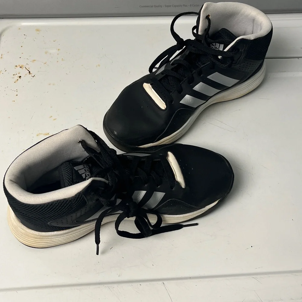 ADIDAS Cloudfoam Ilation Mid Men’s Basketball shoes Black Silver size 9 Sneakers - Picture 5 of 9